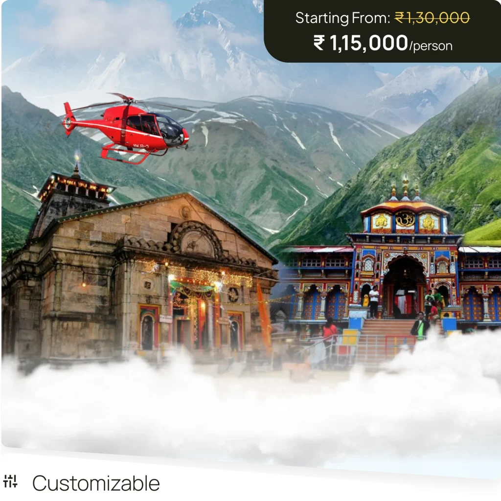 Do Dham Yatra Tour Package By Helicopter - Same Day Tour.webp